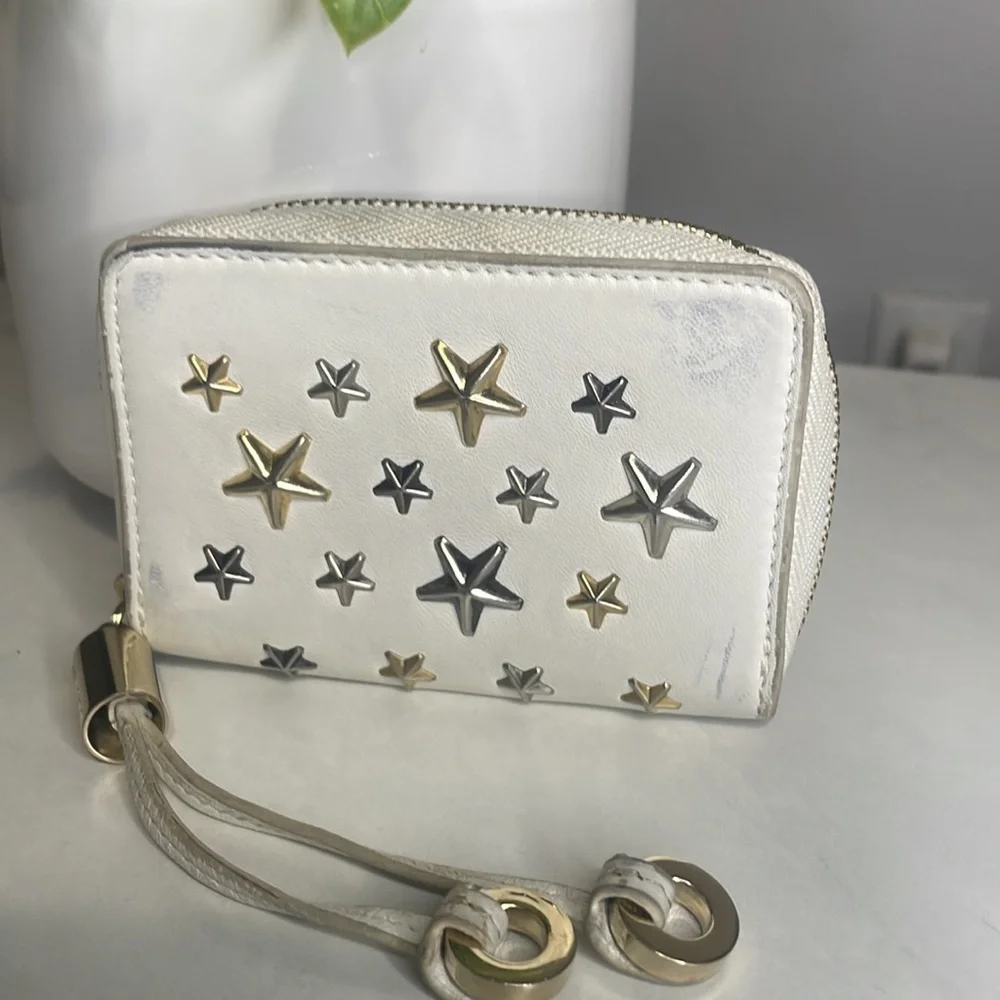 Jimmy Choo Star Zip Around Wallet